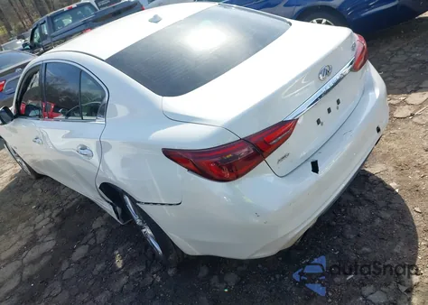 2018 Infiniti Q50 3.0T Luxe из США, поврежденный, VIN JN1EV7AR7JM440730